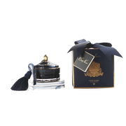 Cote Noire Art Deco Candle Navy & Gold - Eau de Vie (200g)-Beauty Affairs1
