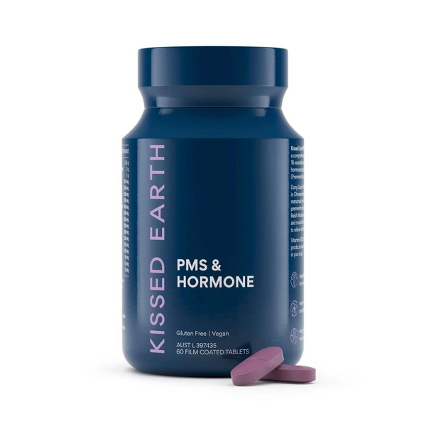 Kissed Earth PMS & Hormone Vitamin 60pcs - Beauty Affairs 1