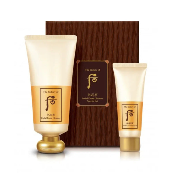 The History Of Whoo Gongjinhyang Facial Foam Cleanser Set The History of Whoo