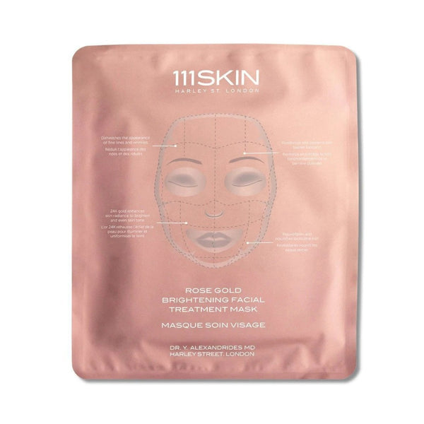 111SKIN Rose Gold Brightening Facial Treatment Mask 5 x 30ml - Beauty Affairs2