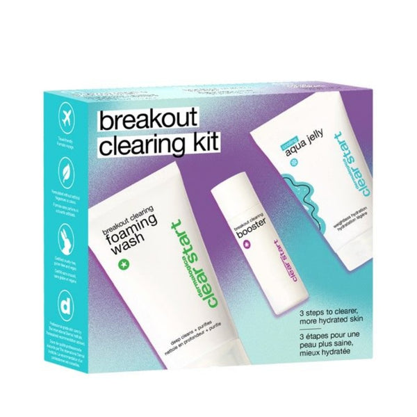Dermalogica Clear Start Breakout Clearing Kit with Aqua Jelly