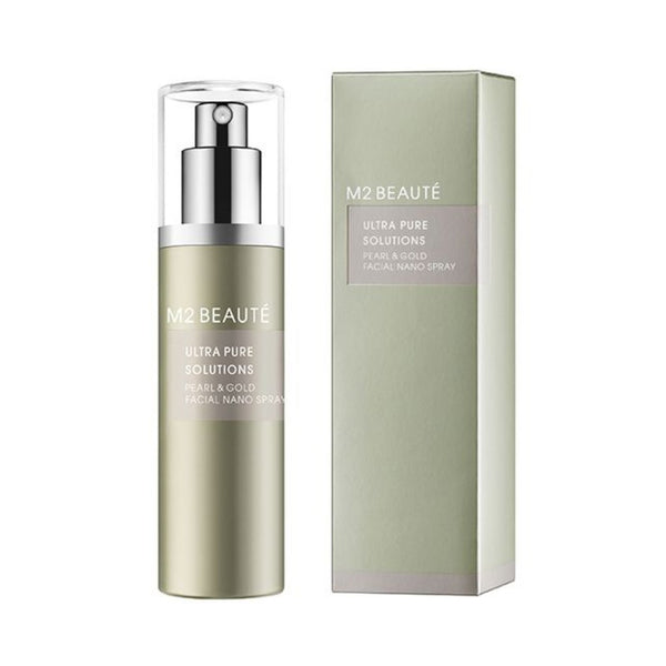M2 Beauté Pearl & Gold Facial Nano Spray 75ml - Beauty Affairs2